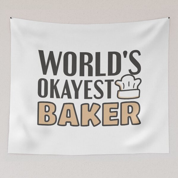Item preview, Worlds Okayest Baker designed and sold by Innet.
