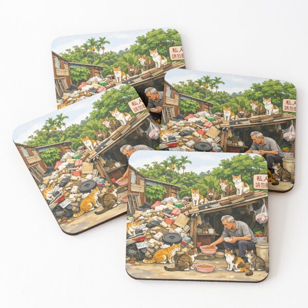Item preview, Seven Cats and a Quiet Kindness designed and sold by Auroracat2025.