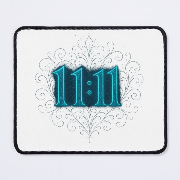 Item preview, 11:11 Angel Number Neon Symbol designed and sold by HiteshArt111.