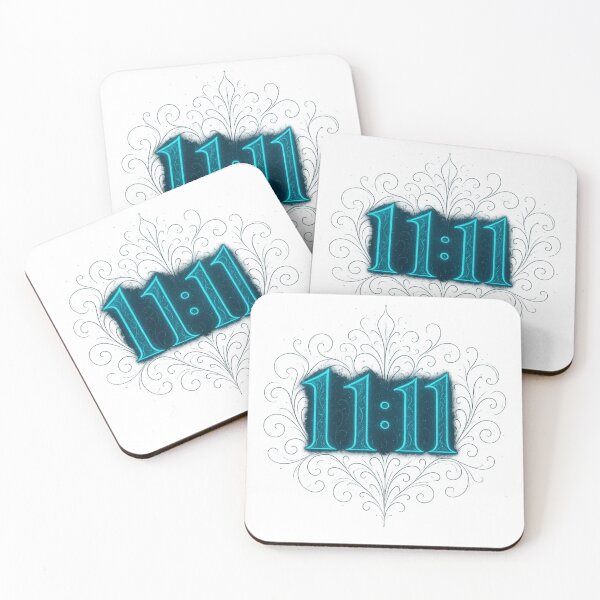 Item preview, 11:11 Angel Number Neon Symbol designed and sold by HiteshArt111.