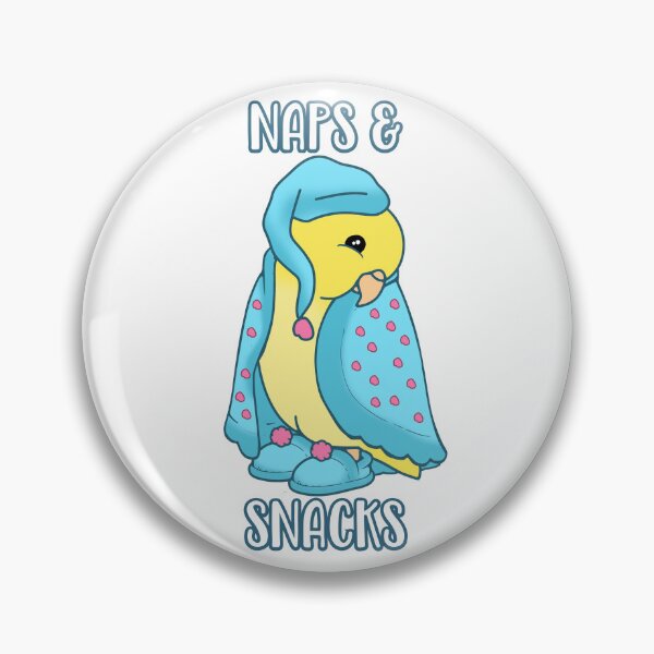 Item preview, Naps & Snacks - Yellow Parrotltet designed and sold by FandomizedRose.