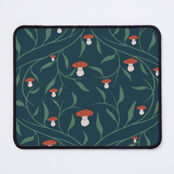 Item preview, Mushrooms and vines pattern designed and sold by PhunkyDesign.