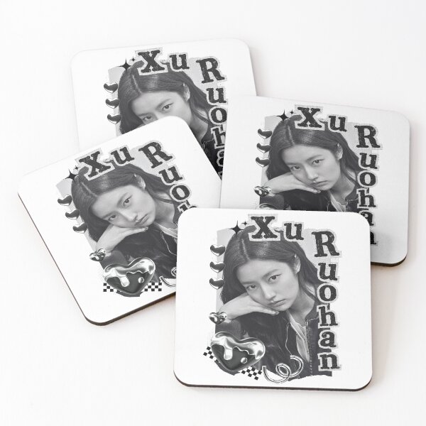 Item preview, Xu Ruohan (徐若晗) Chinese Actress Art Chinese Celebrity Illustration Black and White Collage Digital Art Portrait designed and sold by AJUNICE STUDIO.