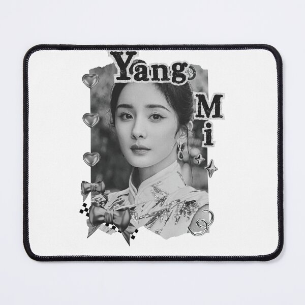 Item preview, Yang Mi (杨幂) Chinese Actress Art Chinese Celebrity Illustration Black and White Collage Digital Art Portrait designed and sold by AJUNICE STUDIO.