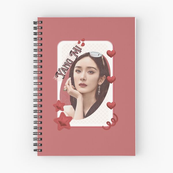 Item preview, Retrato de Yang Mi (杨幂), actriz china, arte, ilustración de celebridades chinas, retrato, ilustración, diseño de collage estético rojo designed and sold by AJUNICE STUDIO.