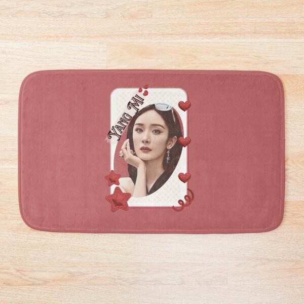 Item preview, Yang Mi (杨幂) Portrait Chinese Actress Art Chinese Celebrity Illustration portrait illustration Red Aesthetic Collage Design designed and sold by AJUNICE STUDIO.