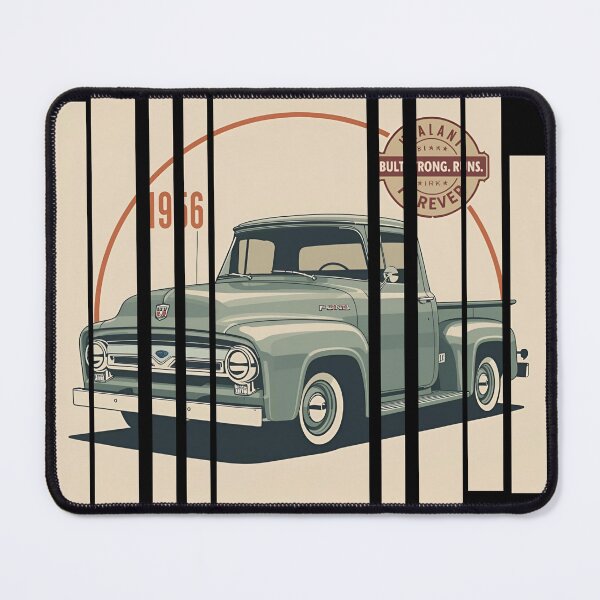 Item preview, For F100 Pickup Truck, 1956 vintage, retro, bold and iconic F100 7 designed and sold by Neon G.