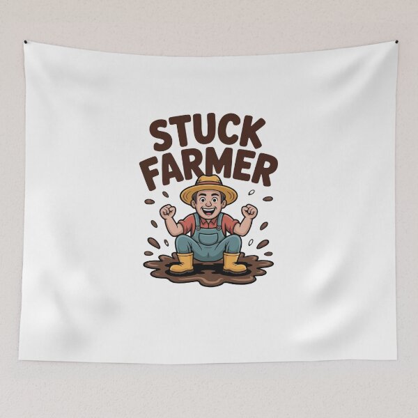 Item preview, stuck farmer designed and sold by belladesign7.