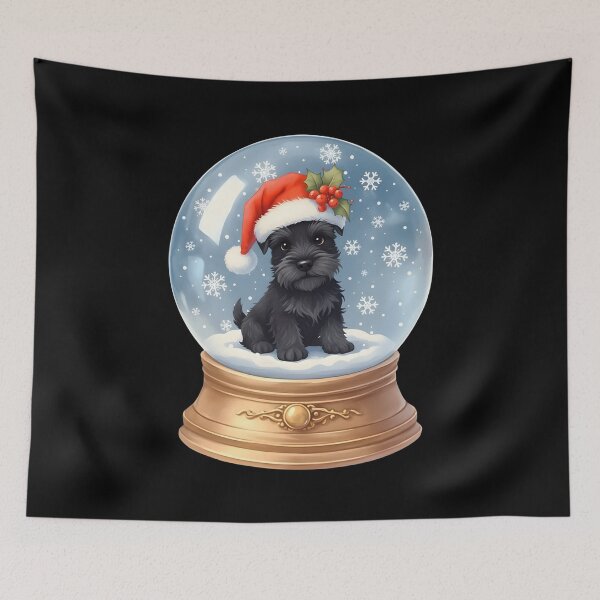 Item preview, Scottish Terrier Christmas Snow Globe Xmas Dog Lover designed and sold by adiencarteras.