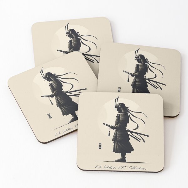 Item preview, Japanese Samurai, EA Soldier NFT Collection, Legendary Warriors Series designed and sold by EASNFTCOL.