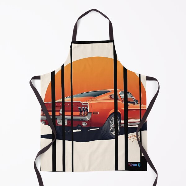 Item preview, For Mustan Fastbac 1967, retro illustration 3 designed and sold by Neon G.