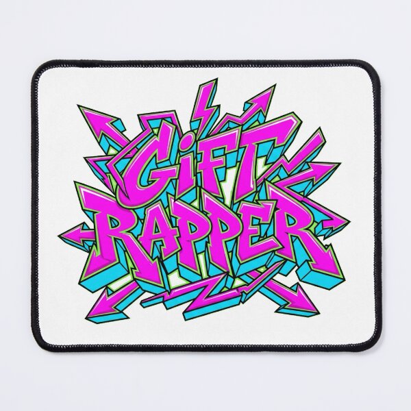 Item preview, Gift Rapper Funny Graffiti Christmas Hip Hop Pun designed and sold by VandalMuse.