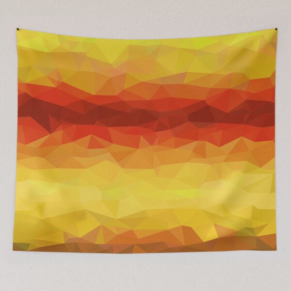 Item preview, Lava Abstract – Fiery Geometric Flow Inspired by Volcanic Heat designed and sold by denip.