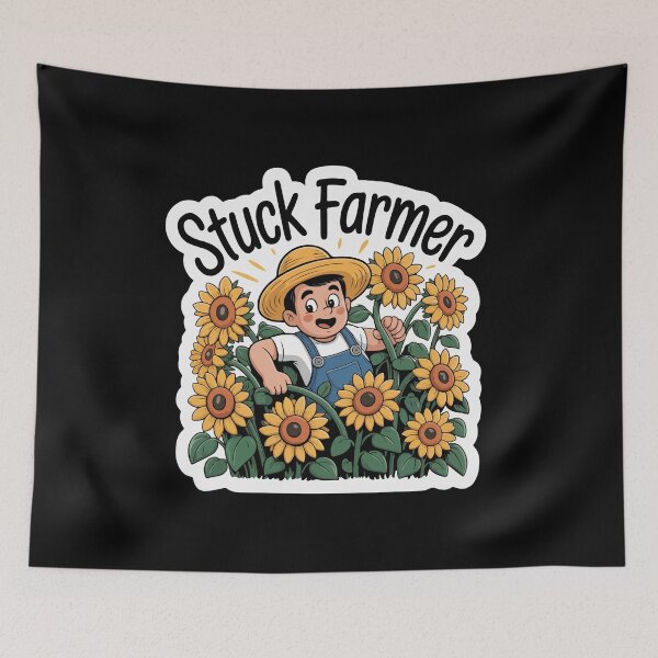 Item preview, stuck farmer designed and sold by belladesign7.