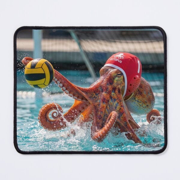 Item preview, Octopus Goalie Saves the Day designed and sold by Tridentulus.
