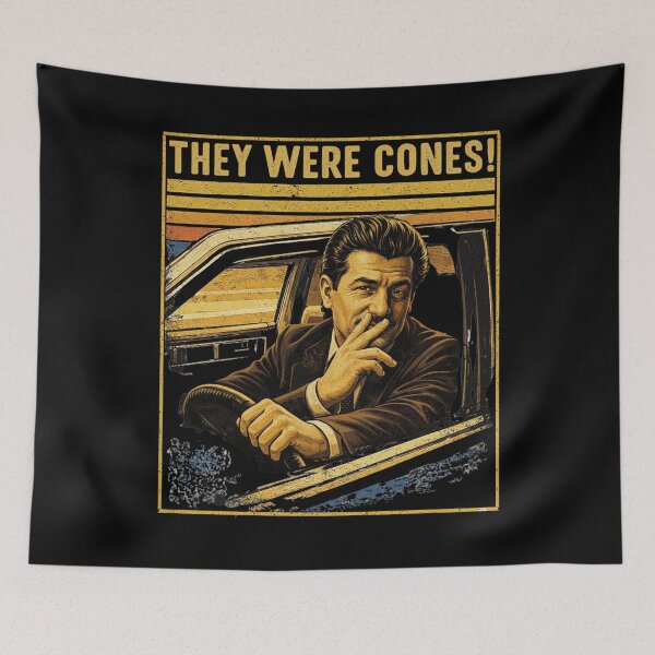 Item preview, They were Cones Retro Funny Quote Vintage Car designed and sold by love3617.
