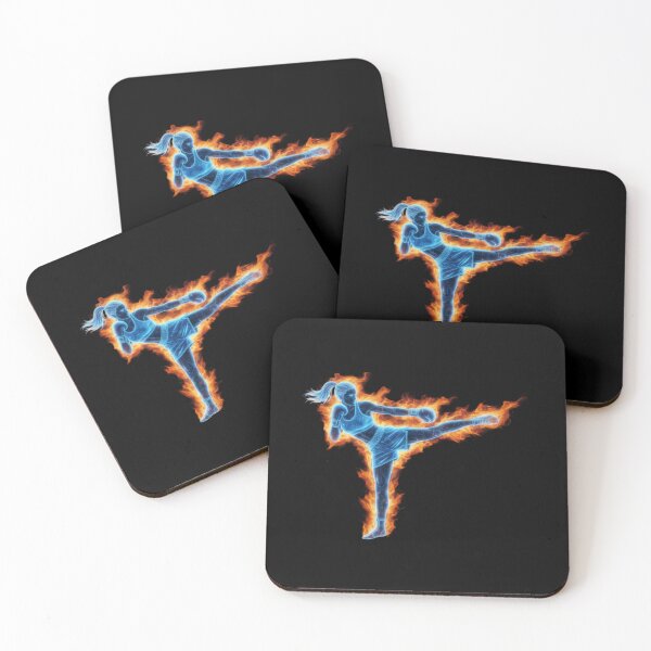 Item preview, Power Through - Kickboxing Designs designed and sold by RockitBaby.