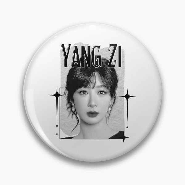 Item preview, Yang Zi (杨紫) Chinese Actress Art Chinese Celebrity IllustrationScrapbook Collage Cozy Y2K Vintage Design designed and sold by HELL0WBELLO.