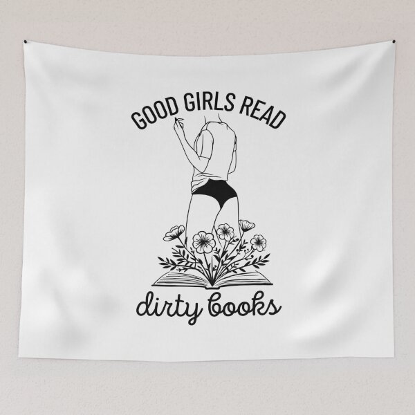 Item preview, Good girls read dirty books designed and sold by stellacreates.
