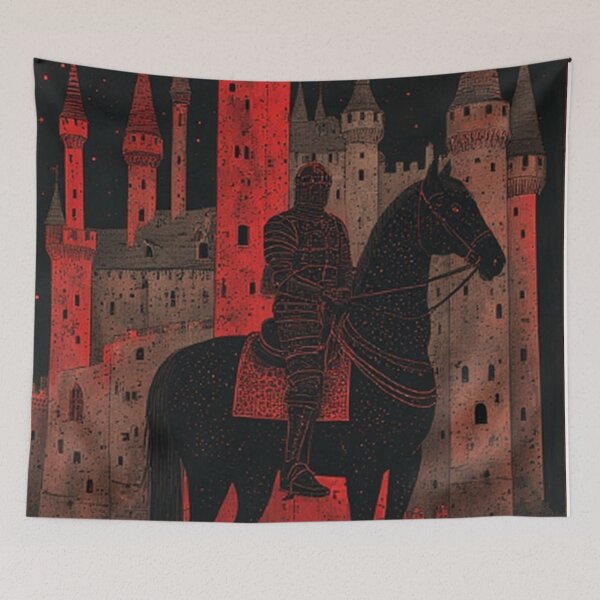 Item preview, Medieval Knight Art designed and sold by TheDarkWardrobe.