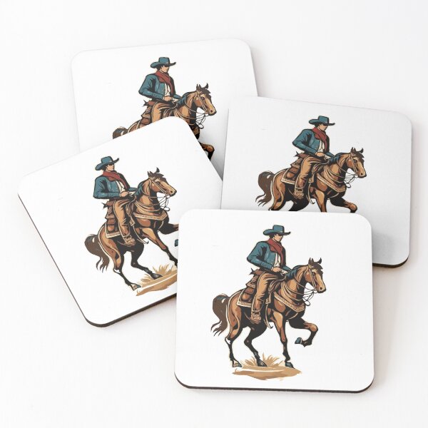 Item preview, A Lone Rider – Western Cowboy Journey Across the Wild Frontier designed and sold by denip.