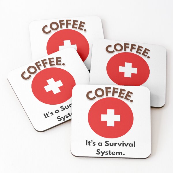Item preview, Survival Coffee designed and sold by expandiTV.