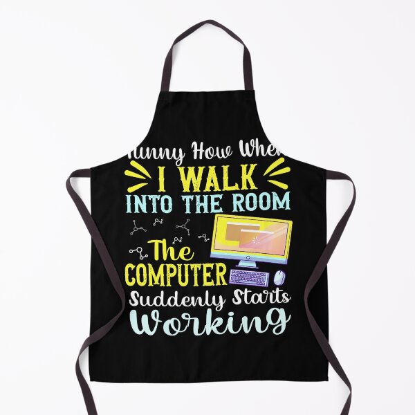 Item preview, Funny IT Tech Support Computer Fixing Magic Quote designed and sold by Nocturnal-Vines.