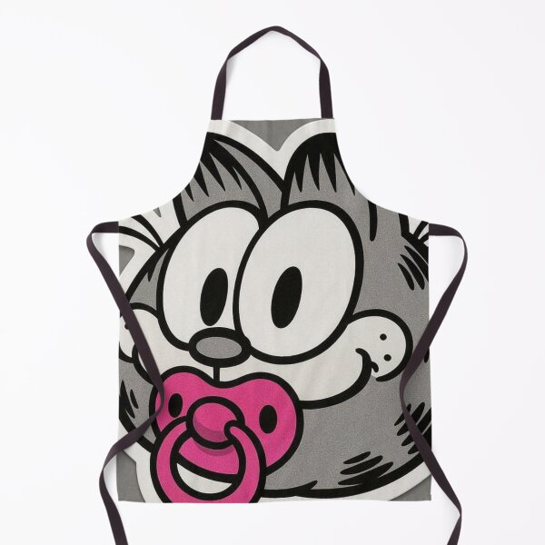 Item preview, “Pacifier Protocol: Cartoon Cat, Baby Mood & the Stare That Judges Your Snack Choices” designed and sold by Print Fiction.