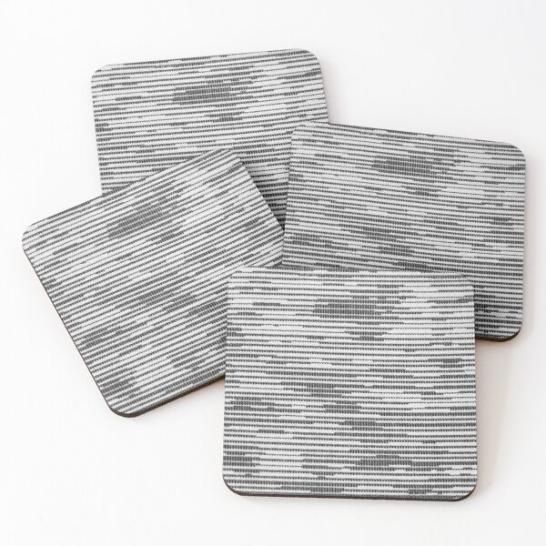 Item preview, Abstract black and white line pattern texture designed and sold by rolfzogg.