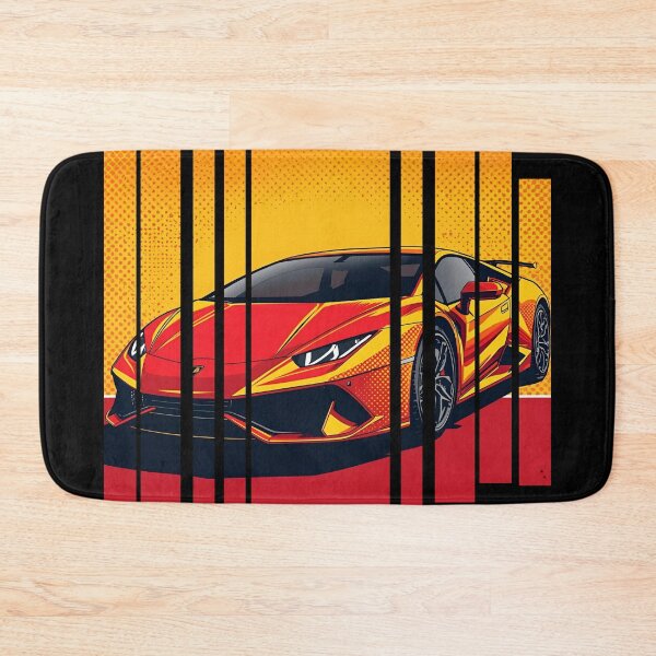 Item preview, Lamborghin Huracá EVO, 60s comic energy Born to Roar 4 designed and sold by Neon G.