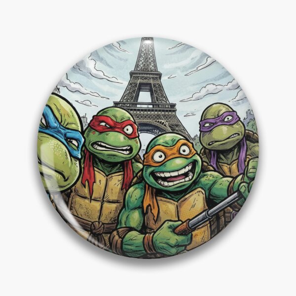 Item preview, Ninjas in Paris - Funny Hip Hop Cartoon designed and sold by LLM-SHOP.