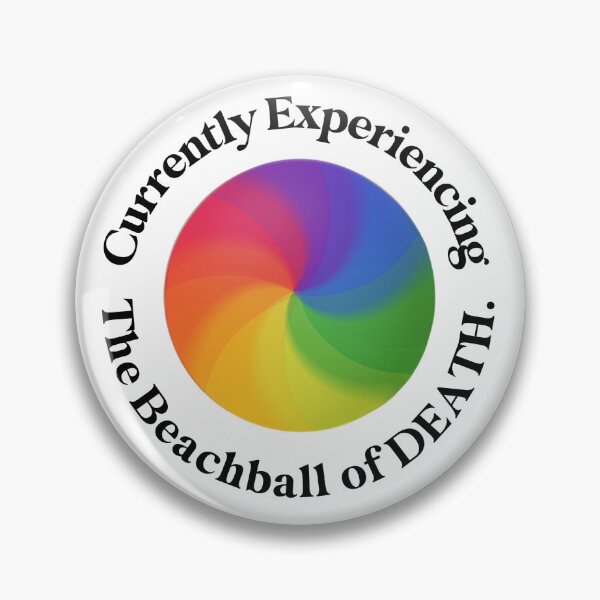 Item preview, Beachball of Death designed and sold by expandiTV.