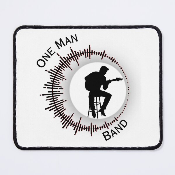 Item preview, One Man Band Musician – Solo Musician Vibes designed and sold by SunandShade.