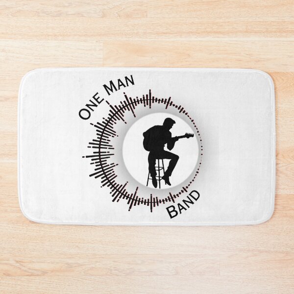 Item preview, One Man Band Musician – Solo Musician Vibes designed and sold by SunandShade.