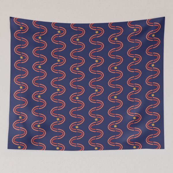 Item preview, Hand-Drawn Ocean Waves - Mythology-Inspired Print designed and sold by Stacey Spivak.