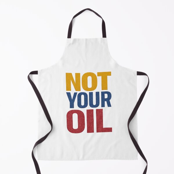 Item preview, Not Your Oil - Bold Venezuela Colors Protest Typography designed and sold by DigiSudu.
