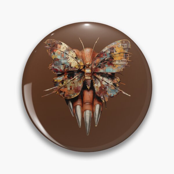 Item preview, Surreal Mechanical Butterfly Sharp Talons Art designed and sold by AbcDigs Studio.