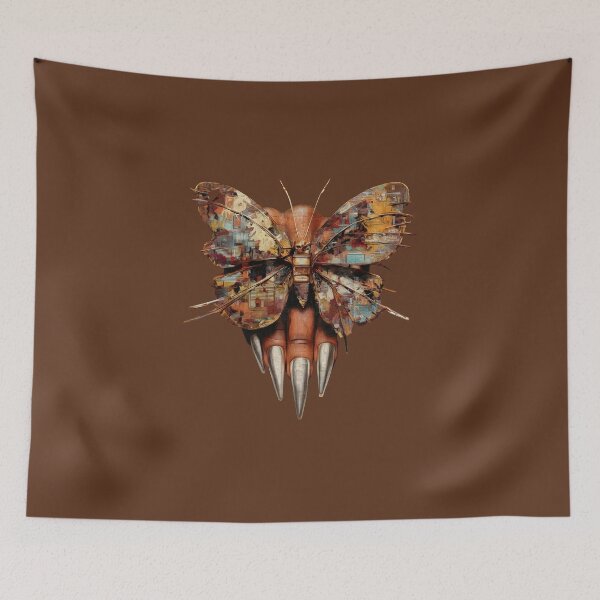 Item preview, Surreal Mechanical Butterfly Sharp Talons Art designed and sold by AbcDigs Studio.