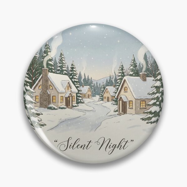 Item preview, Silent Night Winter Village designed and sold by TursuShop.