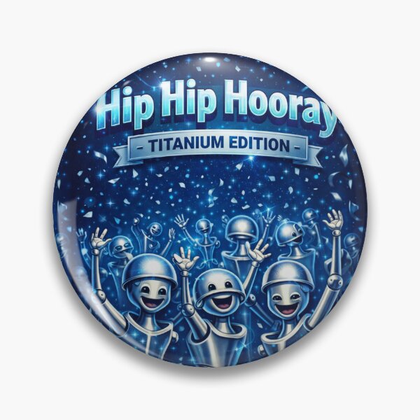 Item preview, Hip Hip Hooray Titanium Edition – Funny Hip Replacement Party designed and sold by PunchDrop.