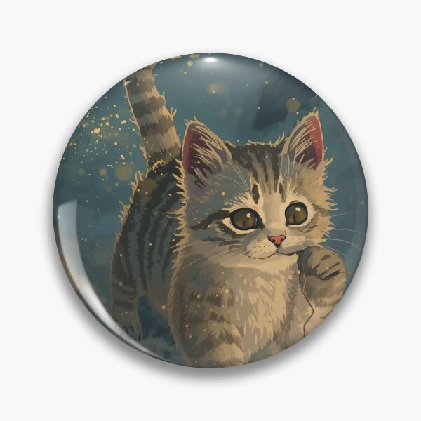Item preview, Lantern-Carrying Cat – Cottagecore Christmas Night Joy designed and sold by Deezyned.