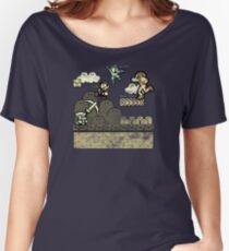 Mega Man Joins The Battle! Women's Relaxed Fit T-Shirt