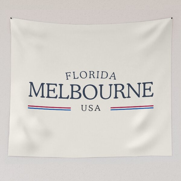 Item preview, Melbourne Florida Heritage – Classic Cream designed and sold by buglevel.