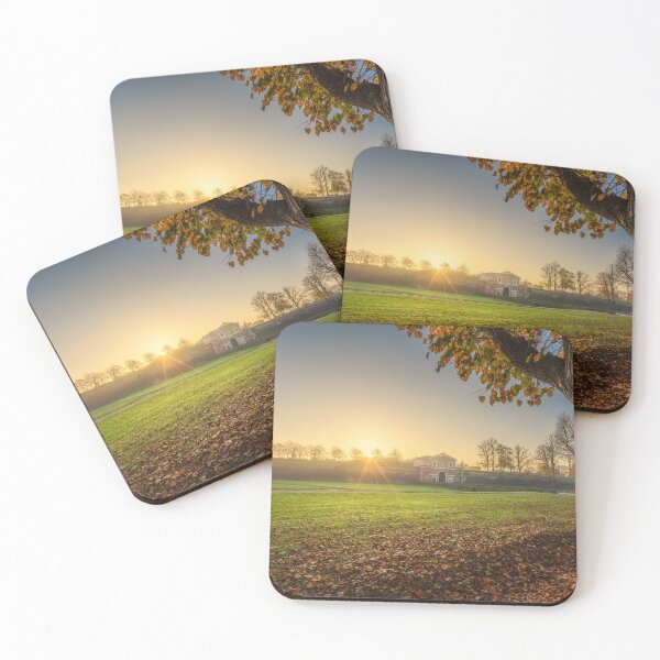 Item preview, Lucca city walls and trees at sunrise. Tuscany, Italy designed and sold by Stefano Orazzini.
