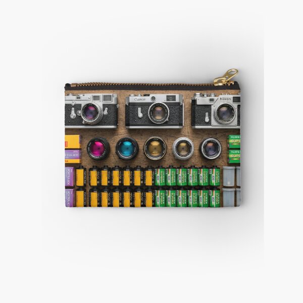 Item preview, Analog Photography Knolling - Vintage Cameras & Film Rolls designed and sold by SavinMercantile.
