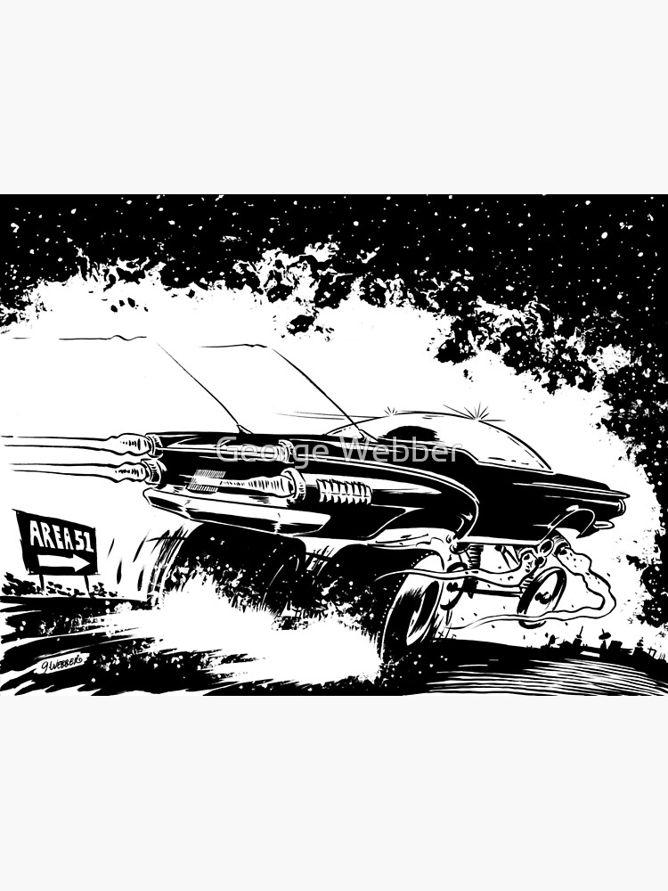 AREA 51 STAR CRUISER by gWebberArts