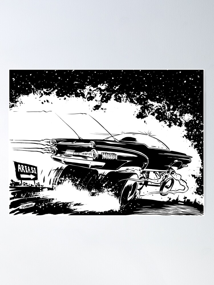 Alternate view of AREA 51 STAR CRUISER Poster