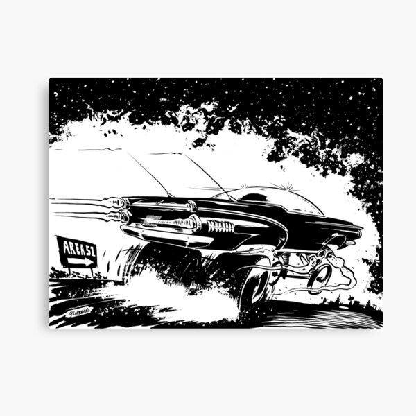AREA 51 STAR CRUISER Canvas Print