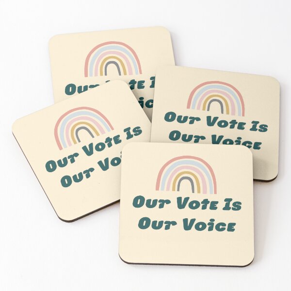 Item preview, Our Vote Is Our Voice designed and sold by Gooon26.