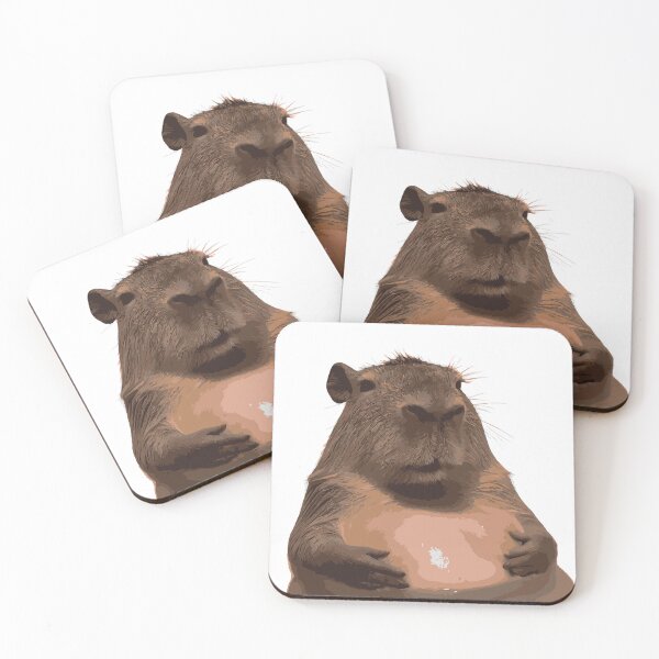 Item preview, Chill Capybara – Adorable Bath Time Vibes designed and sold by furrydrool.
